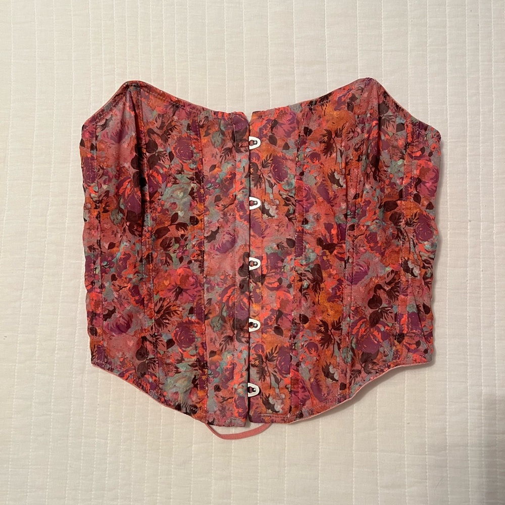 Out from Under Luna Heart Jaqcuard Corset